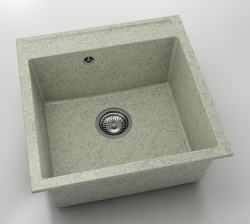 DŘEZ 51x51cm PEWTER