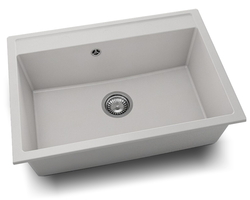 GRANITE sink 70x49cm WHITE