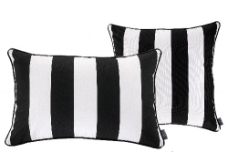BELTS black decorative pillowcase