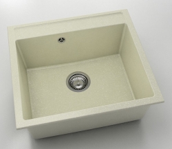 DŘEZ 56x51cm SILVER STONE