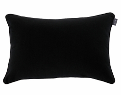 BELTS 40x60cm černý dekorativní povlak na polštář