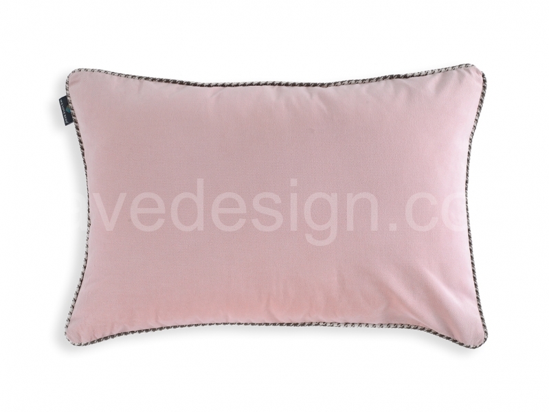 ROSE QUARTZ růžový dekorativní povlak na polštář